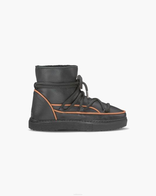 inuikii_women_black_full_leather_pastelle_footwear_b8tl199.jpg INUIKII Women Black Full Leather Pastelle Footwear B8TL199 - Image 1