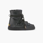 INUIKII Women Black Grape Wedge Footwear B8TL212