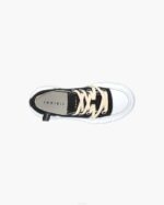 INUIKII Women Black Matilda Canvas Low 23 Footwear B8TL43 - Image 3