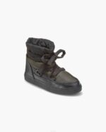 INUIKII Women Black Puffer Laces Footwear B8TL239 - Image 2