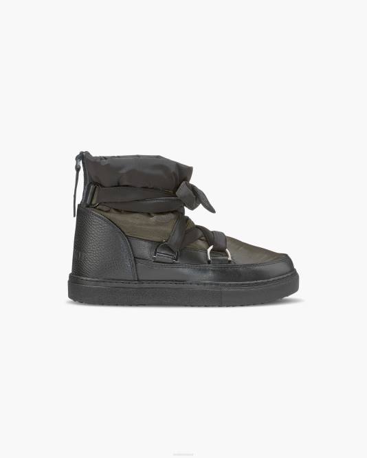 inuikii_women_black_puffer_laces_footwear_b8tl239.jpg INUIKII Women Black Puffer Laces Footwear B8TL239 - Image 1