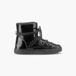 INUIKII Women Black Rain Vegan Footwear B8TL244