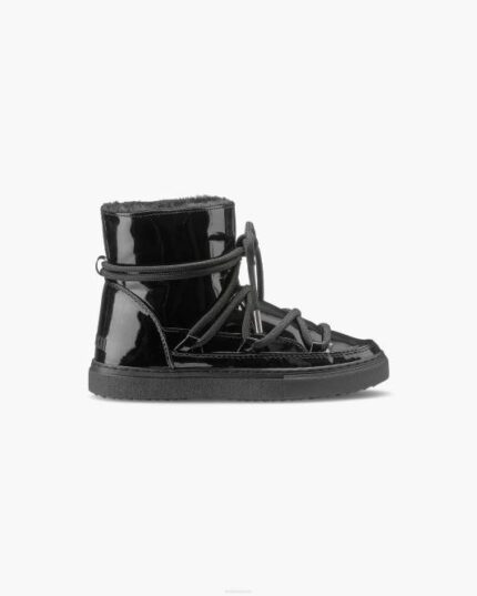 INUIKII Women Black Rain Vegan Footwear B8TL244