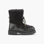 INUIKII Women Black Riccio Vegan Footwear B8TL246