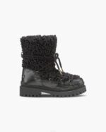 INUIKII Women Black Riccio Vegan Footwear B8TL246
