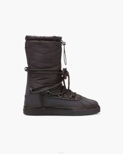 INUIKII Women Black Technical Classic High Footwear B8TL248