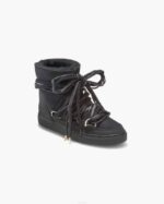 INUIKII Women Black Tripple Lace Footwear B8TL255 - Image 2