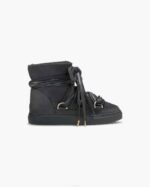 INUIKII Women Black Tripple Lace Footwear B8TL255