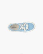 INUIKII Women Blue Matilda Suede Low Footwear B8TL54 - Image 3