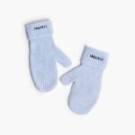 INUIKII Women Blue - White Oversized Glove Accessories B8TL315