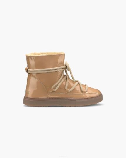 INUIKII Women Brown Rain Vegan Footwear B8TL243