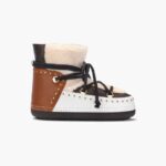 INUIKII Women Cream Curly Rock Footwear B8TL166