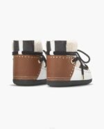 INUIKII Women Cream Curly Rock Footwear B8TL166 - Image 3