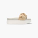 INUIKII Women Cream Fjord Flower Platform Footwear B8TL72