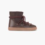 INUIKII Women Dark Brown Classic Sneaker Footwear B8TL140