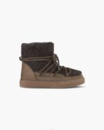 INUIKII Women Dark Brown Curly Footwear B8TL157