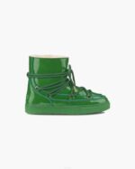 INUIKII Women Green Full Leather Naplack Footwear B8TL191