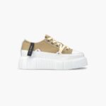 INUIKII Women Green Matilda Canvas Low 23 Footwear B8TL42