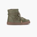 INUIKII Women Green Nappa Sneaker Footwear B8TL223