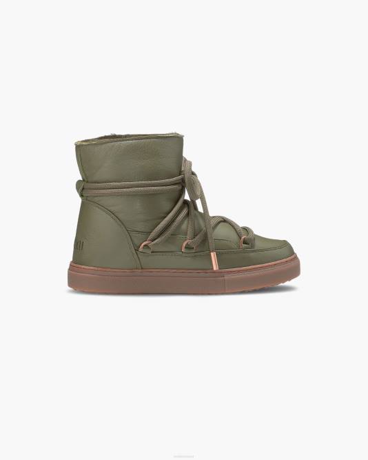 inuikii_women_green_nappa_sneaker_footwear_b8tl223.jpg INUIKII Women Green Nappa Sneaker Footwear B8TL223 - Image 1
