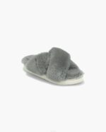 INUIKII Women Light Grey Classic Shearling Slipper Footwear B8TL105 - Image 2