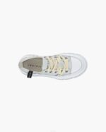 INUIKII Women Light Grey Matilda Canvas Low 23 Footwear B8TL44 - Image 3