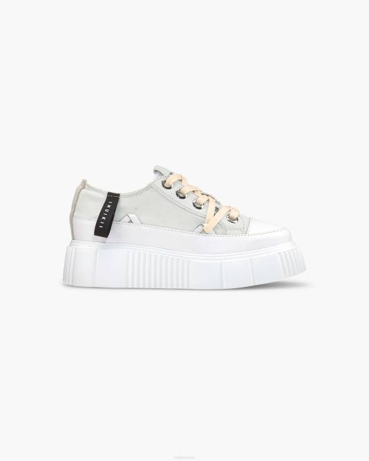 inuikii_women_light_grey_matilda_canvas_low_23_footwear_b8tl44.jpg INUIKII Women Light Grey Matilda Canvas Low 23 Footwear B8TL44 - Image 1