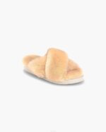 INUIKII Women Light-Yellow Classic Shearling Slipper Footwear B8TL101 - Image 2