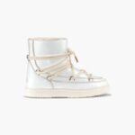INUIKII Women Off-White Full Leather Naplack Footwear B8TL192