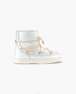 INUIKII Women Off-White Full Leather Naplack Footwear B8TL192