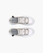 INUIKII Women Old Light-Grey Matilda Canvas Low Footwear B8TL40 - Image 3