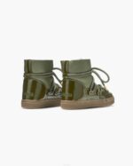 INUIKII Women Olive Green Gloss Footwear B8TL203 - Image 3