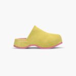 INUIKII Women Olive Green Sabot Venezia Footwear B8TL63
