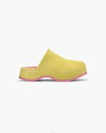 INUIKII Women Olive Green Sabot Venezia Footwear B8TL63