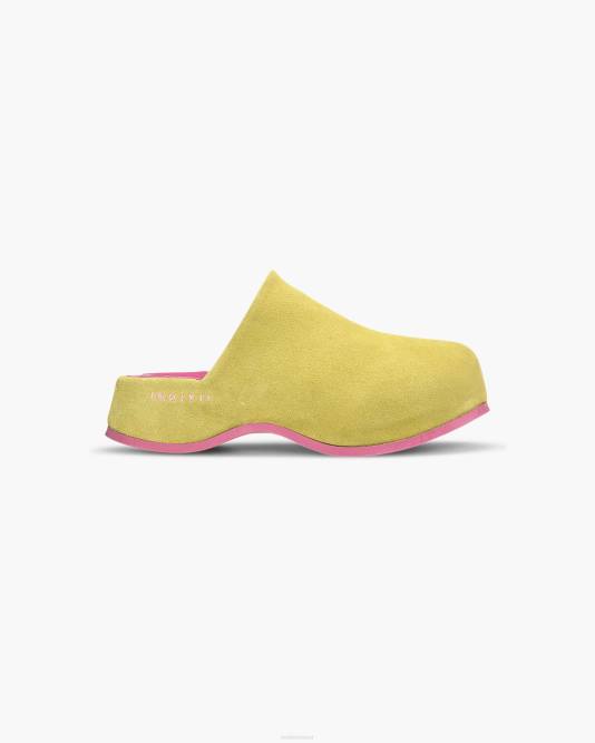 inuikii_women_olive_green_sabot_venezia_footwear_b8tl63.jpg INUIKII Women Olive Green Sabot Venezia Footwear B8TL63 - Image 1