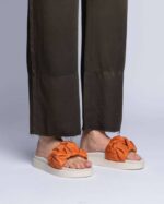 INUIKII Women Orange Fjord Flower Footwear B8TL68 - Image 3