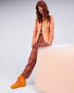 INUIKII Women Orange Full Leather Naplack Footwear B8TL190 - Image 3