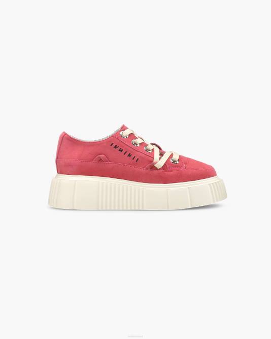 inuikii_women_pink_matilda_suede_low_footwear_b8tl55.jpg INUIKII Women Pink Matilda Suede Low Footwear B8TL55 - Image 1