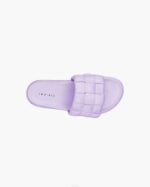 INUIKII Women Purple Braided Vegan Footwear B8TL93 - Image 2