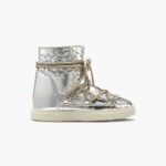 INUIKII Women Silver Bomber Star Wedge Footwear B8TL116