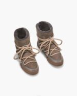 INUIKII Women Taupe Classic Sneaker Footwear B8TL137 - Image 2