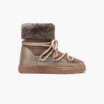 INUIKII Women Taupe Classic Sneaker High Footwear B8TL135