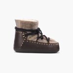 INUIKII Women Taupe Curly Rock Footwear B8TL163