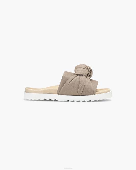 inuikii_women_taupe_knot_23_footwear_b8tl76.jpg INUIKII Women Taupe Knot 23 Footwear B8TL76 - Image 1