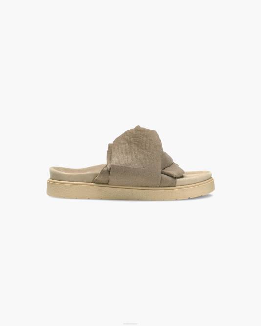 inuikii_women_taupe_knot_lino_footwear_b8tl78.jpg INUIKII Women Taupe Knot Lino Footwear B8TL78 - Image 1