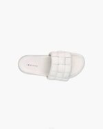 INUIKII Women White Braided Vegan Platform Footwear B8TL85 - Image 2