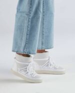 INUIKII Women White Classic Sneaker Footwear B8TL143 - Image 3